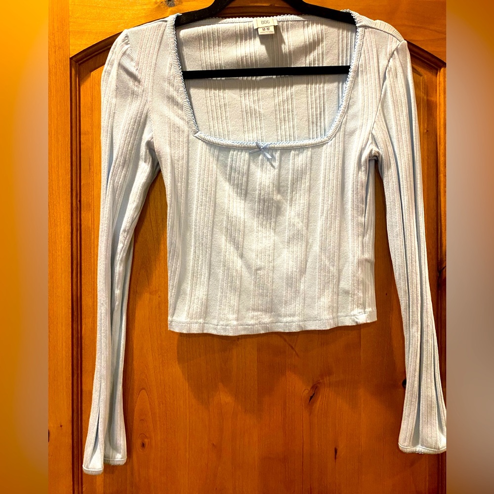 Square Neck Long Sleeve